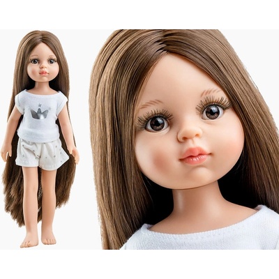 Paola Reina Las Amigas Manica 32 cm v pyžamku extra dlhé vlasy