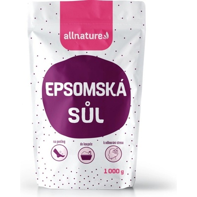 Allnature Epsomská sůl Heřmánek 1000 g
