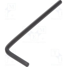 Imbusový klíč C.K T4411 025 HEX 2,5mm 60mm chrom vanadová ocel