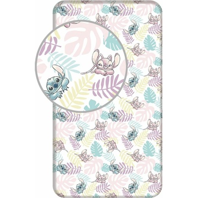 Jerry Fabrics Plachta Lilo and Stitch Leaves 90x200x25