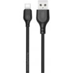 XO Кабел XO NB103 Bell USB-Type C 2m black (181064871)