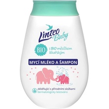 Linteo Baby dětské mycí mléko a šampon 250 ml