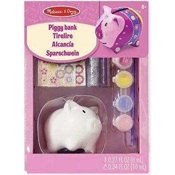 Image 1 of Melissa & Doug - Керамична касичка за декориране - Прасенце (18862)