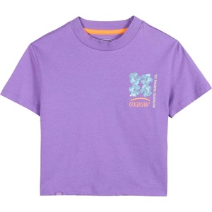 Oxbow Дамска тениска Oxbow Women's Pixelate Crop Top T-shirt - Lilac (916-5664-0114)