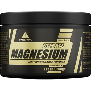 Peak Magnesium Citrate Powder [240 грама] Портокал