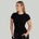 GymBeam STRIX Дамска тениска Ribbed Black XS