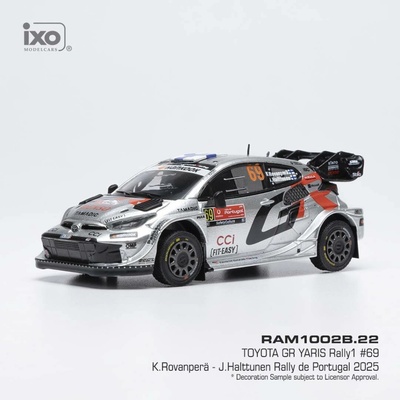Toyota GR Yaris Rally1 Rally de Portugal 2025 69 Rovanperä Halttunen IXO 1:43