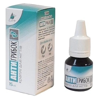 Eliksír Tonikum kvapky na nechty antigribok 15 ml