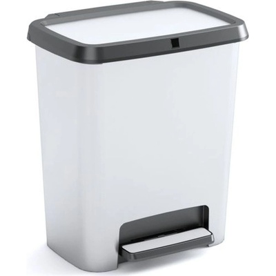KIS Compatta 30 L Odpadkový koš steel
