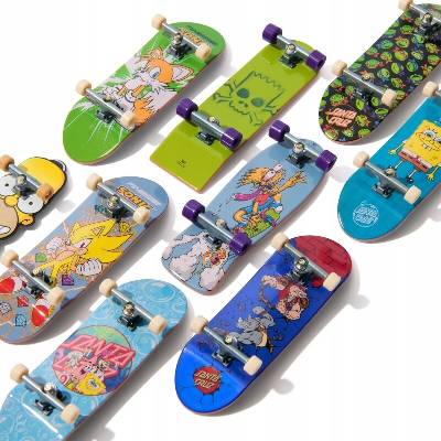 Tech Deck LOSOVÁ DESKA NA PRST SAMOLEPKY MIX. Spin Master