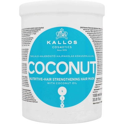 Kallos Coconut Укрепваща подхранваща маска за кос 1000 мл