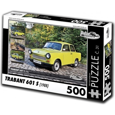 Retro-auta č. 31 Trabant 601 S 1988 500 dielov