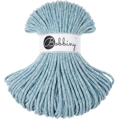 Bobbiny šňůry 5 mm Akvamarín (Aquamarine)