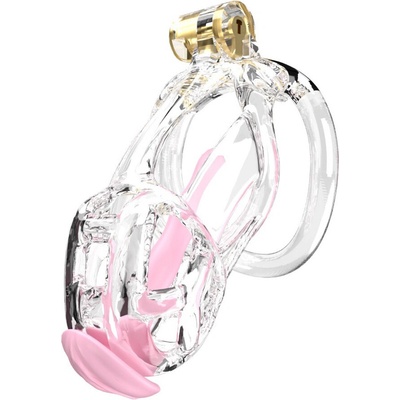 Cellmate Guardian Chastity Cage Clear Size 1