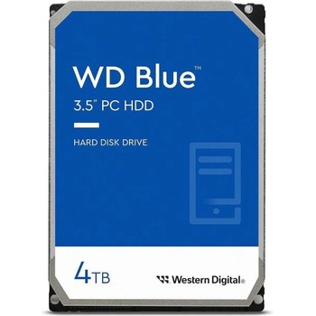 Image 1 of Western Digital WD Blue 3.5 4TB 5400rpm 256MB SATA3 (WD40EZAX)