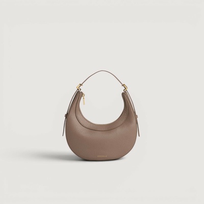 Coccinelle WHISPER kožená MINI BAG Warm taupe E5PIP530101N59TU