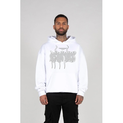 Urban Classics Суичър METAMORPHOSE V. 1 x Heavy Oversized Hoody white XXLUB-MJG11602-00220 - Бял, размер S