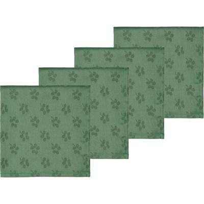 Södahl Салфетки Forget Me Not Damask зелени 4 бр (28957)