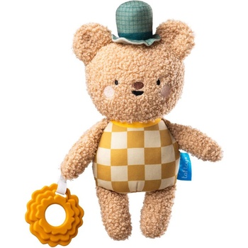 Taf Toys Сензорна мека играчка с гризалка Taf Toys - Мечето Брендън (TT13605)