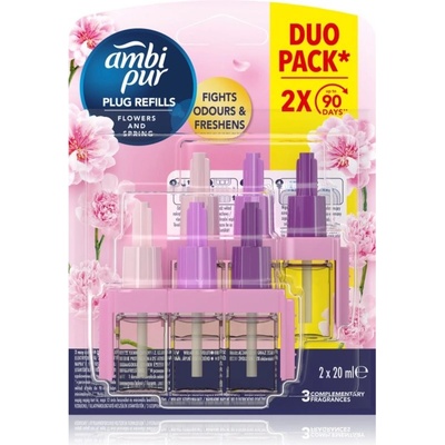 AmbiPur 3volution Flowers&Spring náhradní náplň 2 x 20 ml