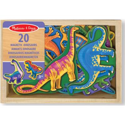 Melissa & Doug - Дървени магнити - Динозаври