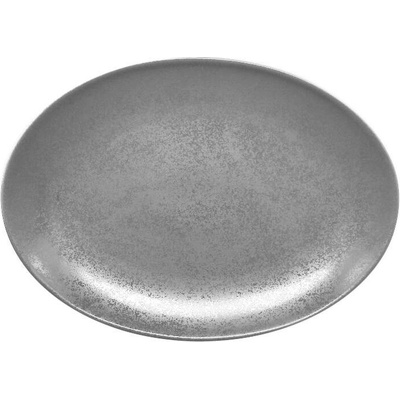 RAK Porcelain Shale talíř oválný 32 x 23 cm šedá RAK-SHNNOP32