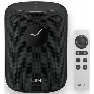 WiiM Смарт колонка WiiM Sound, 1.8" сензорен екран, микрофон, управление с гласов асистент, Wi-Fi, Bluetooth, черна