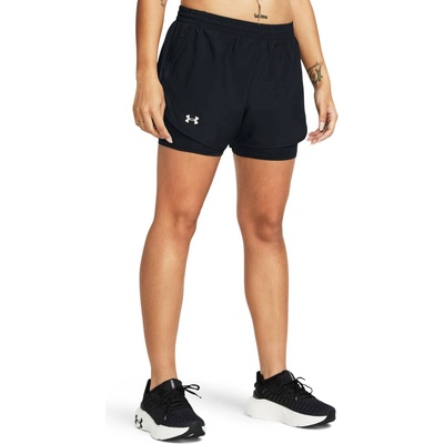 Under Armour dámske šortky FLY BY 2'' čierna