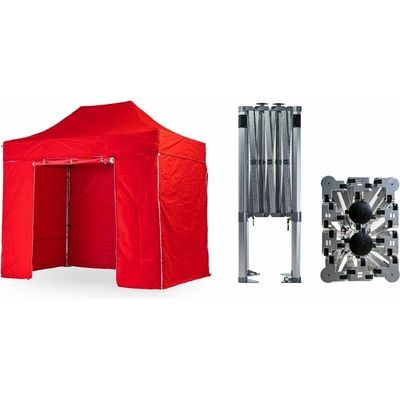 Tentino Big Hexagon EXTREME 2 x 3 m červená
