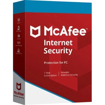 McAfee Internet Security - 3 lic. 24 mes.