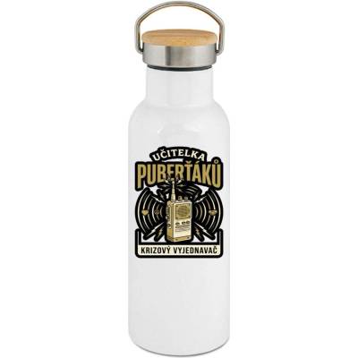 123TRIKO termoska Učitelka puberťáků – krizový vyjednavač 500 ml dárek