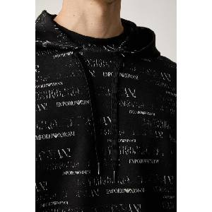 Giorgio Armani суичър с качулка мъжки с памук (EM006861.AF10013)