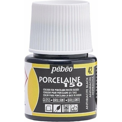 Pébéo Porcelaine 150 Farba na porcelán Abyss Black 45 ml