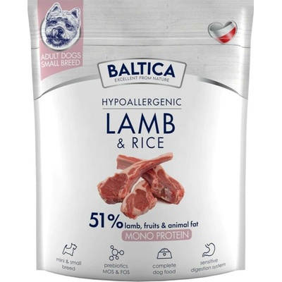 Baltica Nutraceutic Hypoallergenic S Lamb with rice 1 kg