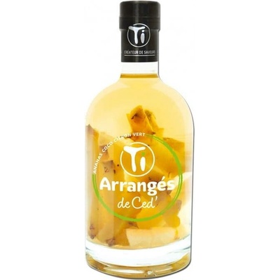 Ti Rhum Arrangés de Ceď Pineapple Lime Coco 32% 0,7 l (holá láhev)