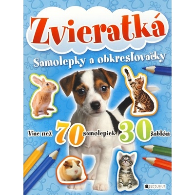 Zvířátka samolepky a omalovánky