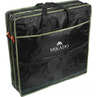 Mikado Obal na Sieťku Hranatý Black/Green 2 komorový 63x63x18 cm