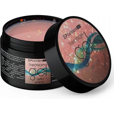 Excellent Pro Thixotropy gel s efektem Peachy Hexa 15 g