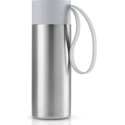 Eva Trio termohrnček To Go s mramorovo šedým uzáverom 350 ml