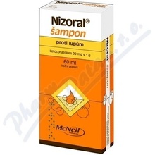 Nizoral šampón 2% shp.1 x 60 ml