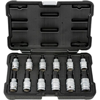 JGM Комплект битове xzn на вложка 1/2" (m4-m20) 12 части; jbm 54164