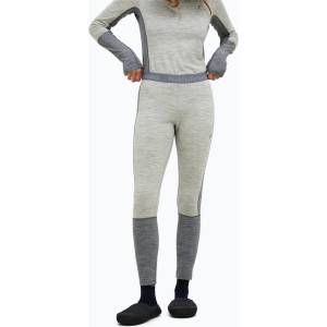 Peak Performance Дамски термоактивни панталони Peak Performance Peak Performance Magic 7/8 Long Johns Wool-Blend Baselayer med grey melange/melange grey