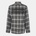 OFF WHITE Риза с дълъг ръкав OFF WHITE Men's Spray Flannel Long Sleeve Patterned Shirt - Dark Grey