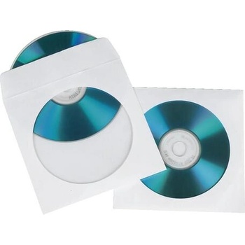 Hama Хартиени пликчета 1 бр. cd-та, 50 бр в пакет hama, бял (hama-51173)