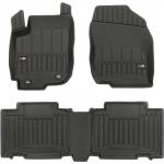 FroGum 3D Гумени стелки Frogum съвместими с Toyota Rav4 2013-2019, 4 части, черни