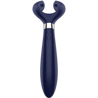 Satisfyer Безкрайно удоволствие - акумулаторен, водоустойчив вибратор за двойки (син)