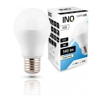 INQ LED žárovka E27 5W A55 Teplá bílá