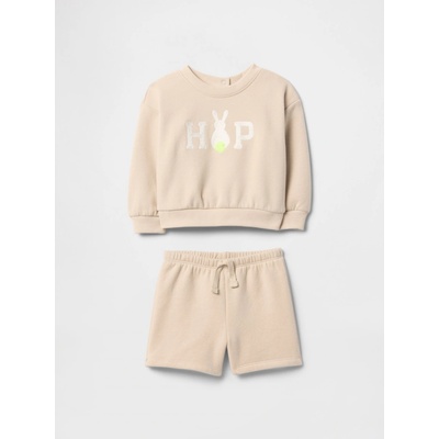GAP Baby teplákový set Unisex Béžová