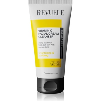 Revuele Vitamin C Facial Cream Cleanser почистващ крем за премахване на грим за освежаване и хидратация 150ml