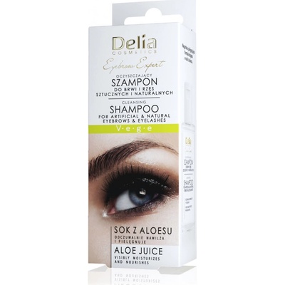 Delia Cosmetics Eyebrow Expert čistiaci šampón na obočie 50 ml